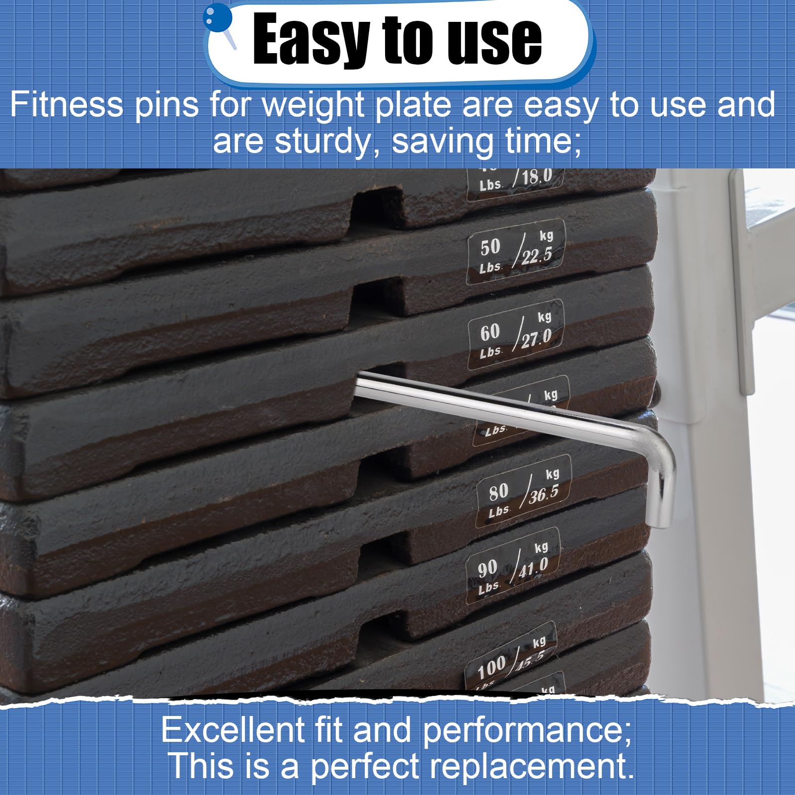 ウエイトトレーニング PINO Amazon.com : NQEUEPN Weight Stack Pin, 3/8 Inch Diameter 6